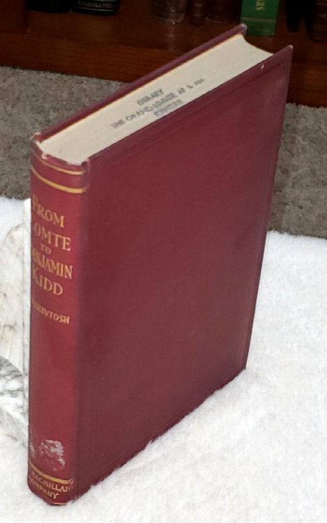 From Comte to Benjamin Kidd: The Appeal to Biology or Evolution From Human Guidance