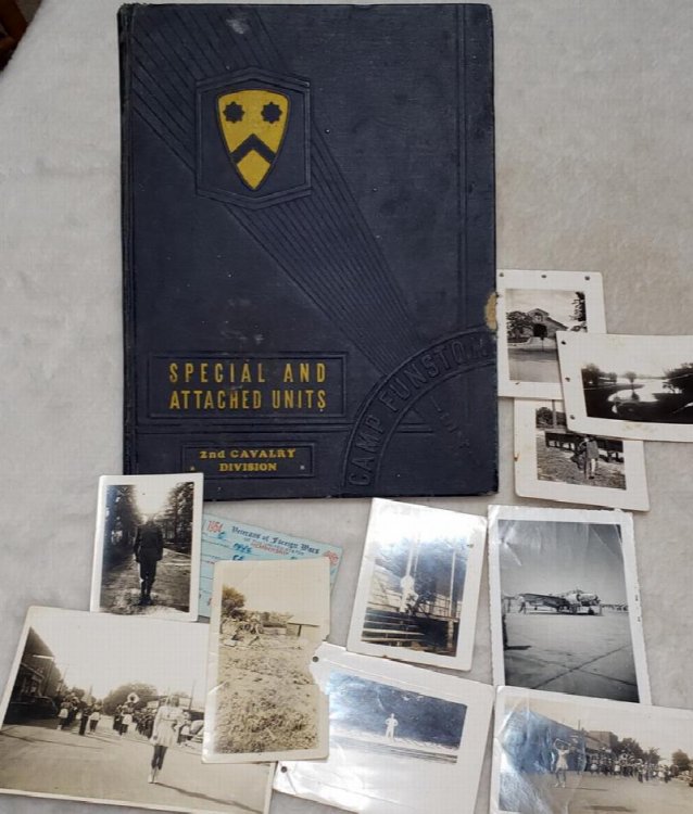 Historical and Pictorial Review Second Cavalry Division, United States Army. Camp Funston, Kansas, 1941