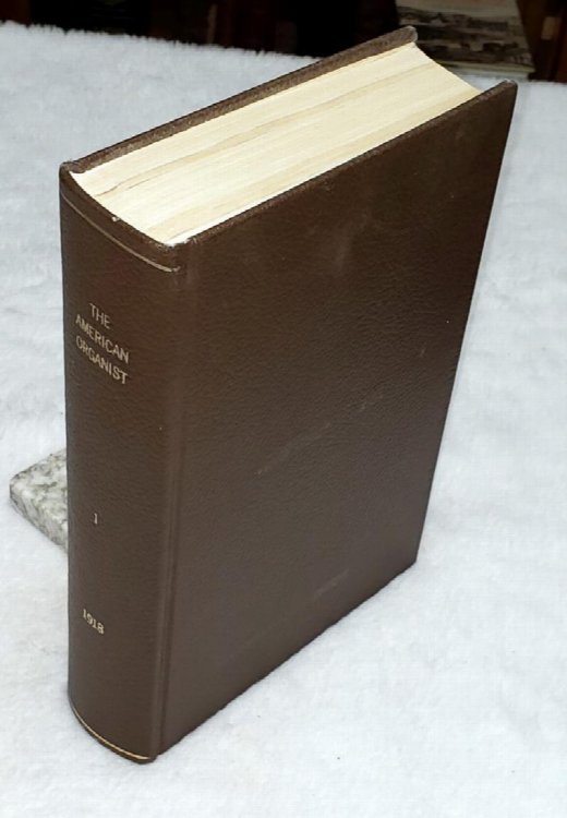Image for The American Organist, Volume 1, Number 1 Through Number 12 The American Organist, Volume 1, Number 1 Through Number 12