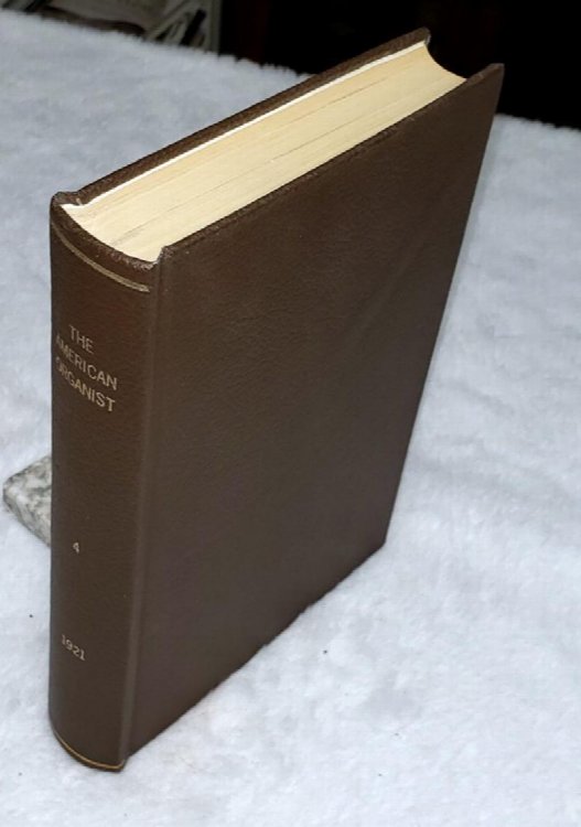 Image for The American Organist, Volume 4, Number 1 Through Number 12 The American Organist, Volume 4, Number 1 Through Number 12