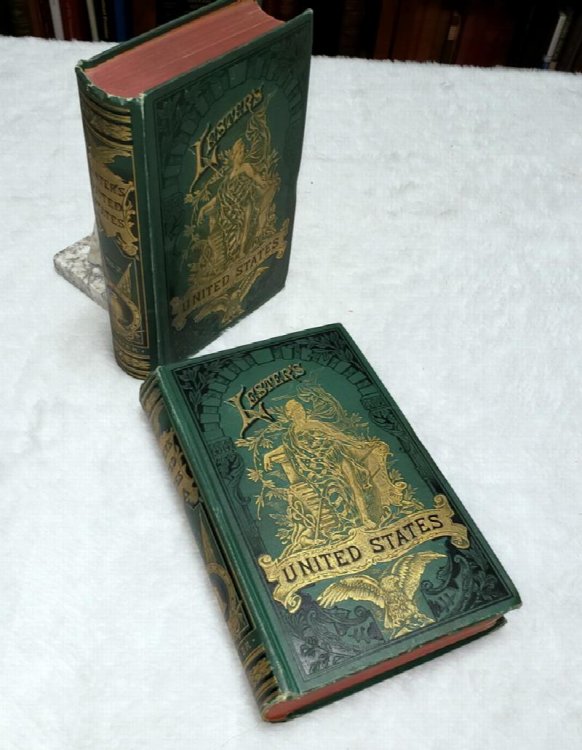 Lester's History of the United States. Illustrated in Its Five Great Periods: Colonization, Consolidation, Development, Achievement, Advancement (Two Volumes)