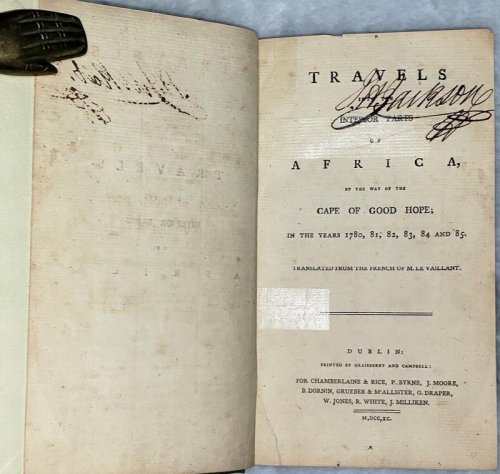 Travels Into the Interior Parts of Africa, By the Way of the Cape of Good Hope; in the Years 1780, 81, 82, 83, 84 and 85.