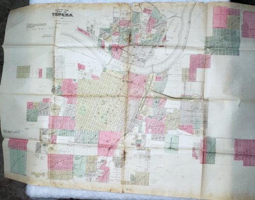 [Map] Topeka, Kansas