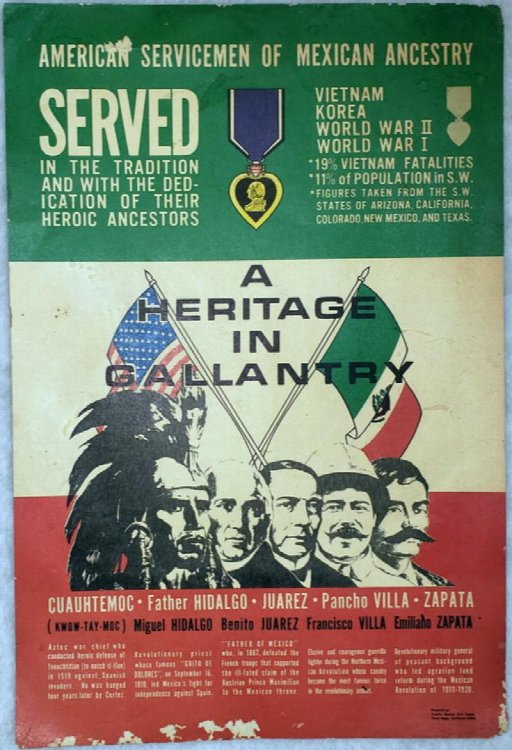 American Servicemen of Mexican Ancestry. A Heritage in Gallantry