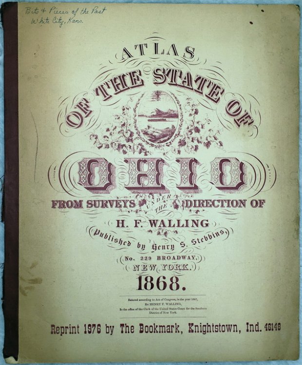 Atlas of the State of Ohio, 1868