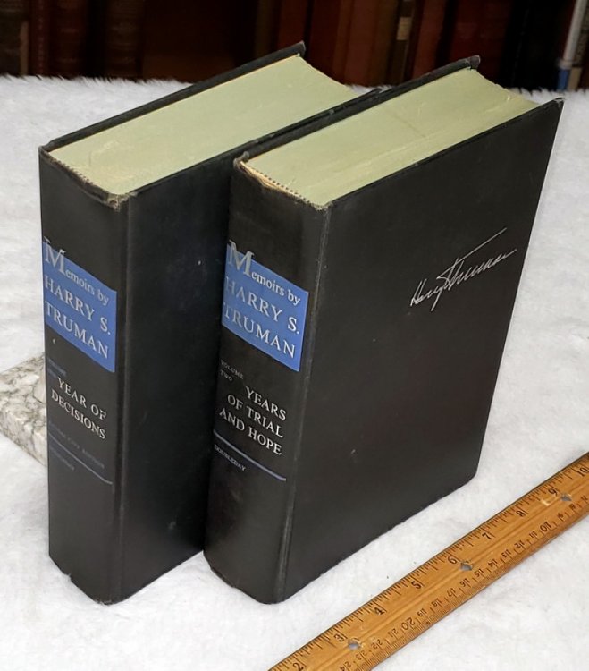Memoirs; Volume One: Year of Decisions; Volume Two: Years of Trial and Hope (Two Volumes)