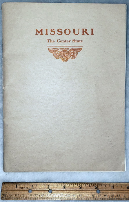 History of Missouri, The Center State, 1821-1914