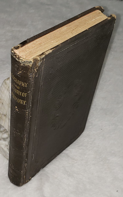Outlines of the Geography, Natural and Civil History and Constitution of Vermont; Also the Constitution of the United States with Notes and Queries By Pliny H. White and the Declaration of Independence