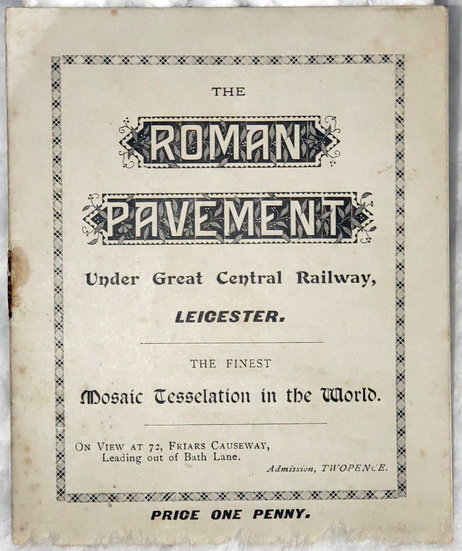 The Roman Pavement in Friars Causeway, Leicester