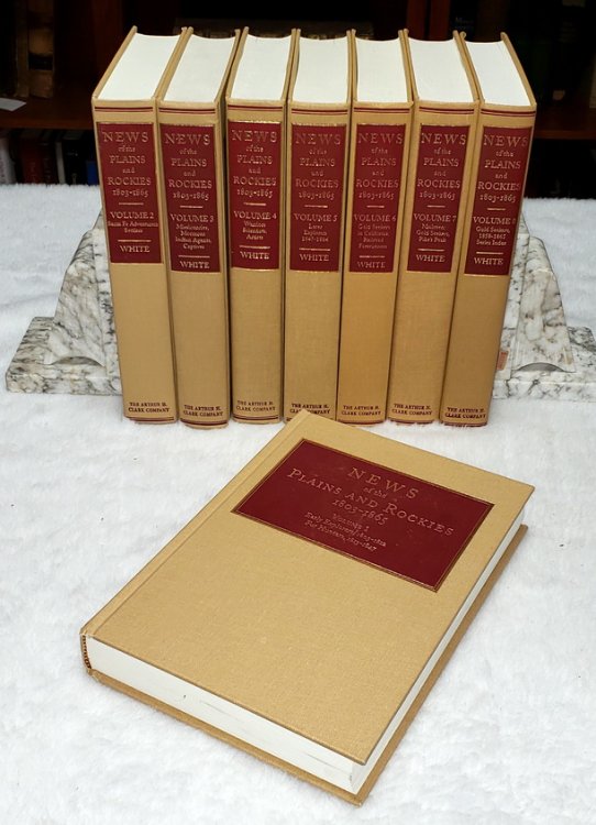 News of the Plains and Rockies 1803-1865: Original Narratives of Overland Travel and Adventure Selected from the Wagner-Camp and Becker Bibliography of Western Americana (Eight Volumes)
