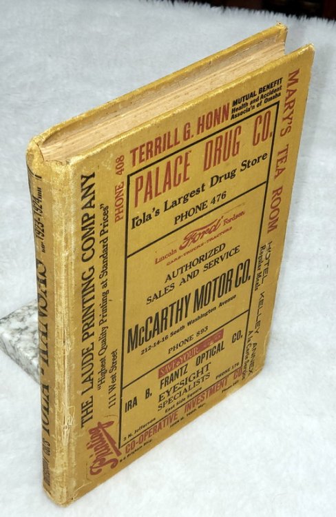 C. B. Page Directory Co.'s Iola, Kansas City Directory, 1923-1924