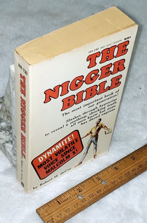 A First Book: The Beginning Point Commencing a Series of Works Toward Creation of The Nigger Bible (aka The Nigger Bible)