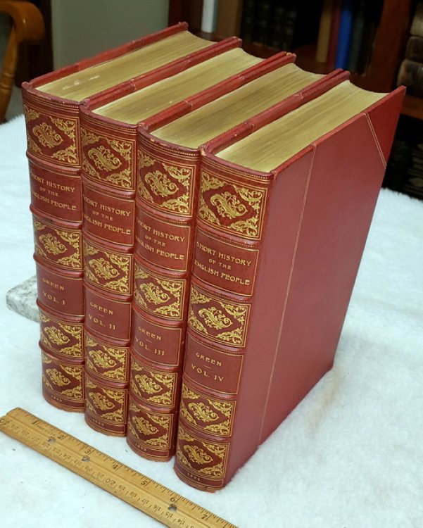 A Short History of the English People (Four Volumes)