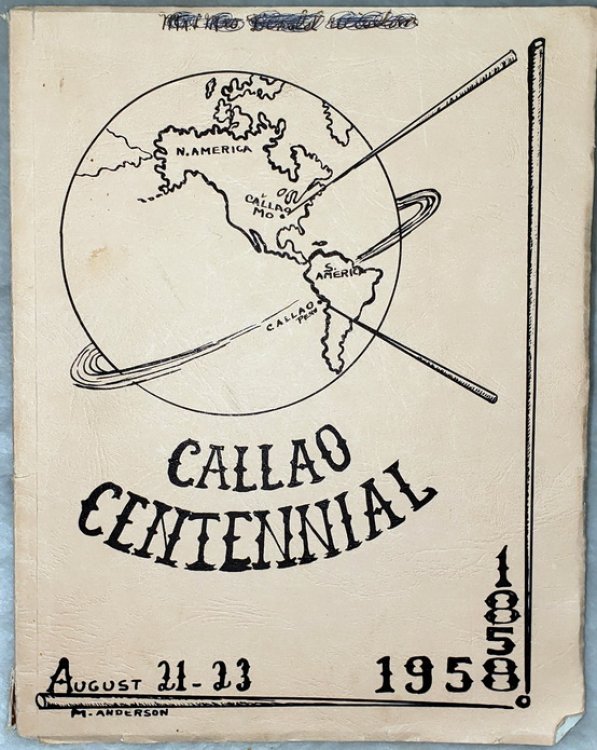Callao Centennial Souvenir Book [August 21-23, 1858-1958]