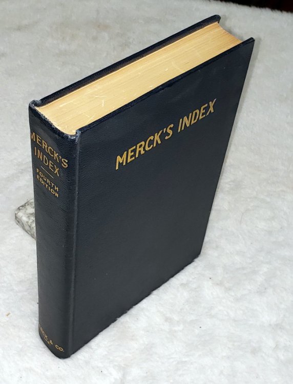 Merck's Index [Fourth Edition]: An Encyclopedia for the Chemist, Pharmacist and Physician.