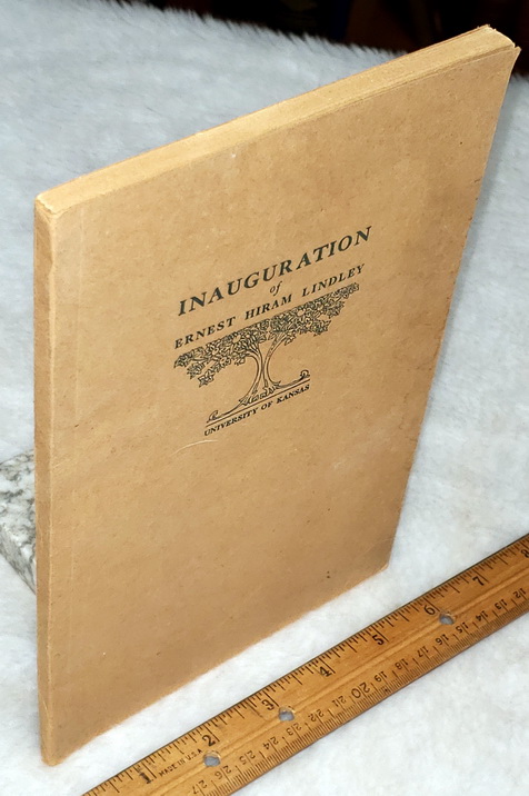 Inauguration of Ernest Hiram Lindley as Chancellor of the University of Kansas