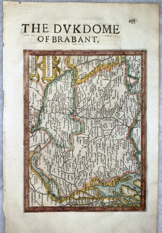 [Map] The Dukdome of Brabant