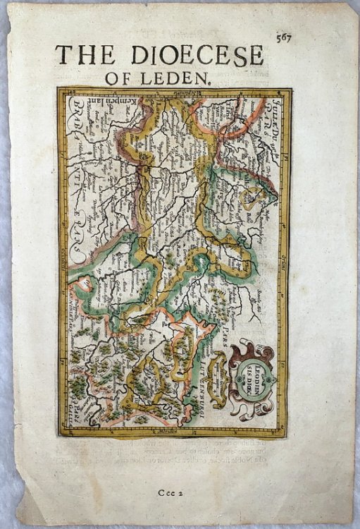 [Map] The Dioecese of Leden