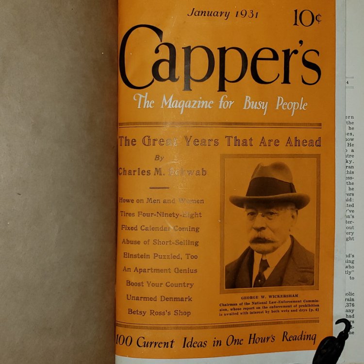 Capper's: The Magazine for Busy People, Vol. XII, Nos. 4-12 (January - September 1931)