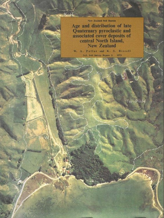 Age and distribution of late Quaternary pyroclastic and associated cover deposits of central North Island, New Zealand. N.Z soil survey report, 2.