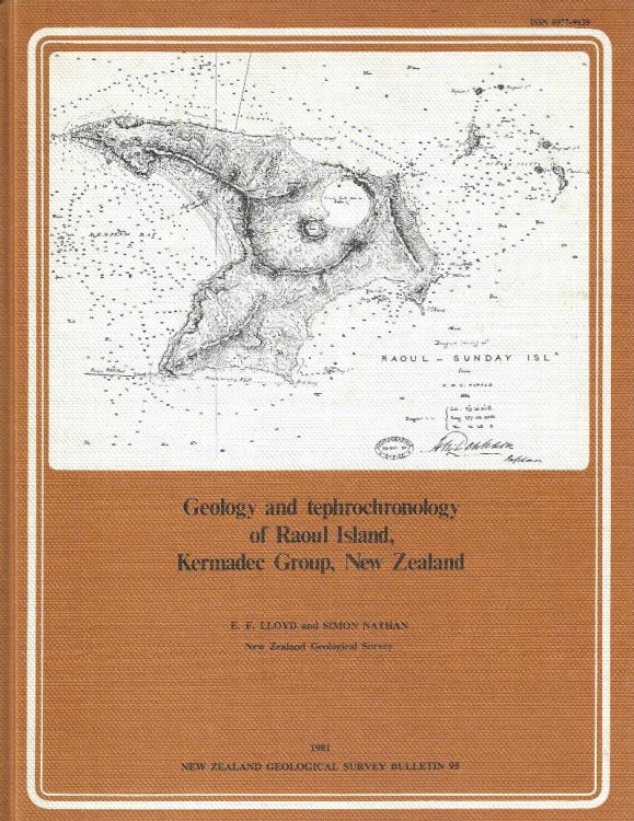 Geology and Tephrochronology of Raoul Island, Kermadec Group, New Zealand. New Zealand Geological Survey Bulletin 89.