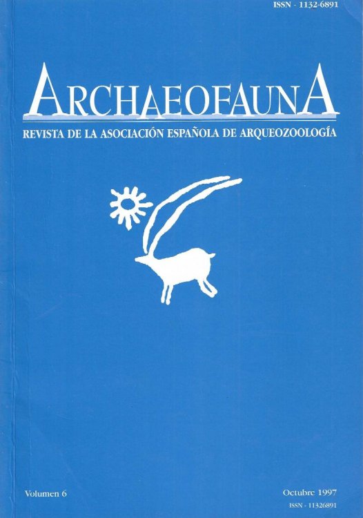 Archaeofauna. Revista de la Asociacion Espanola de Arqueozoologia. Volumen 6.
