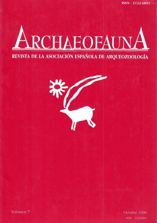 Archaeofauna. Revista de la Asociacion Espanola de Arqueozoologia. Volumen 7. El Soto de Medinilla: faunas de mamferos de la Edad del Hierro en el Valle del Duero (Valladolid, Espaa). El Soto de Medinilla: mammal faunas from the Iron Age in the Valley of the Duero (Valladolid, Spain)