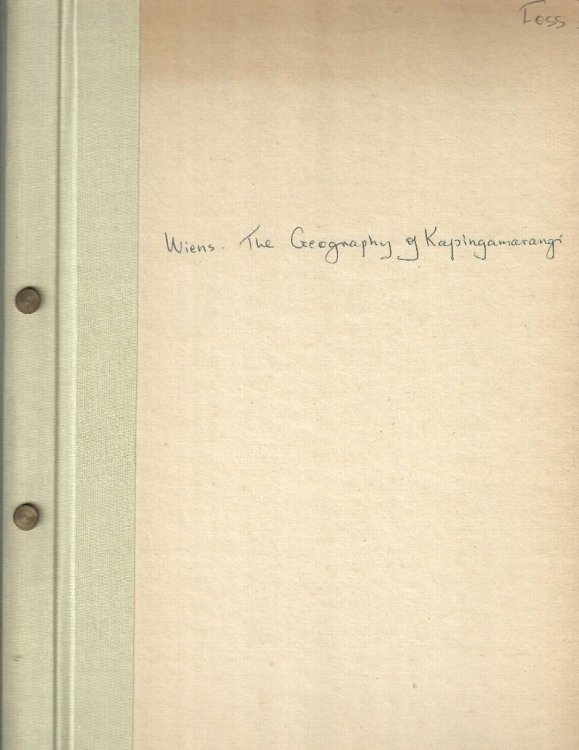 The Geography of Kapingamarangi Atoll in the Eastern Carolines. Atoll Research Bulletin No. 48.