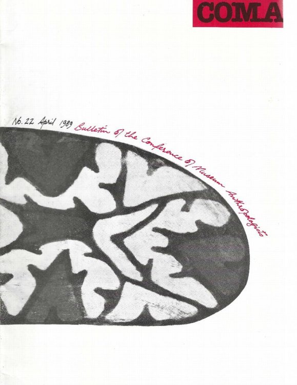 COMA. Bulletin of the conference of museum anthropologists. No. 22, April 1989.