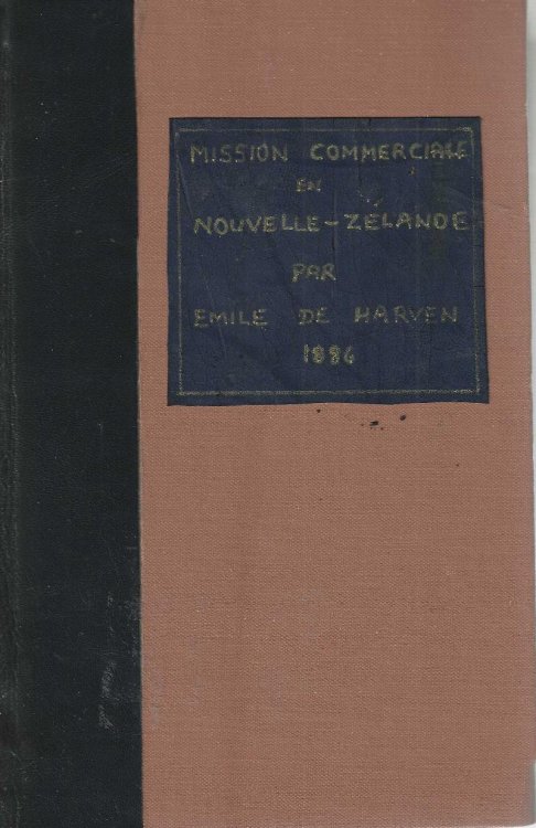 Mission Commerciale en Nouvelle-Zelande. Rapport General.