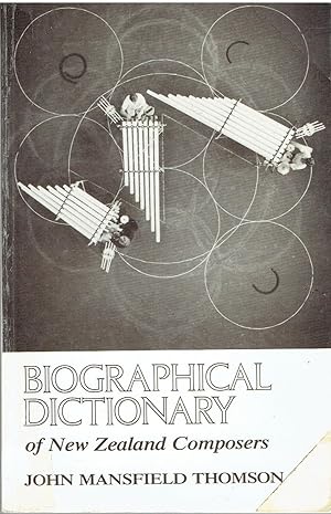 Image for Biographical Dictionary of New Zealand Composers Biographical Dictionary of New Zealand Composers