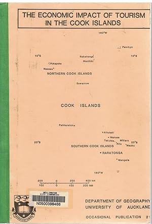 The Economic Impact of Tourism in the Cook Islands. Department of Geography Universiity of Auckland. Occasional Publications 21.