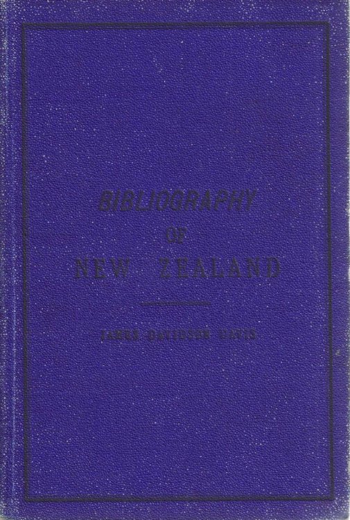 Contributions towards a bibliography of New Zealand
