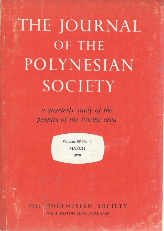The Journal of the Polynesian Society. Vol. 88. No. 1. March 1979