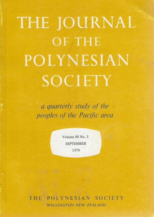 The Journal of the Polynesian Society. Vol. 88. No. 3. September 1979