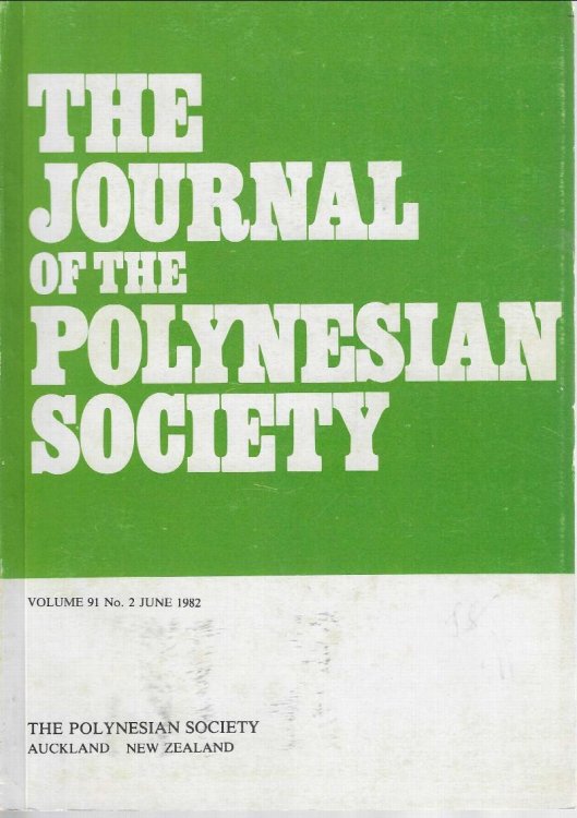 The Journal of the Polynesian Society. Vol. 91. No. 2. June 1982