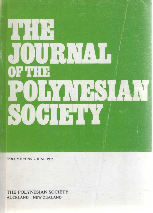 The Journal of the Polynesian Society. Vol. 91. No. 3. September 1982