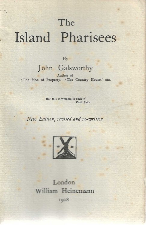 The Island Pharisees