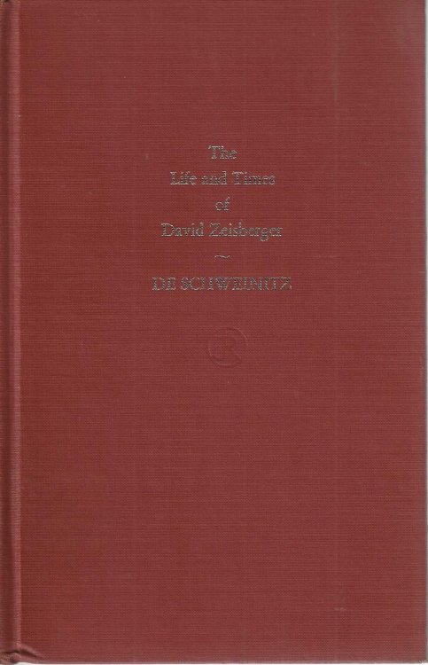 The Life and Times of David Zeisberger. The western pioneer and apostle of the Indians
