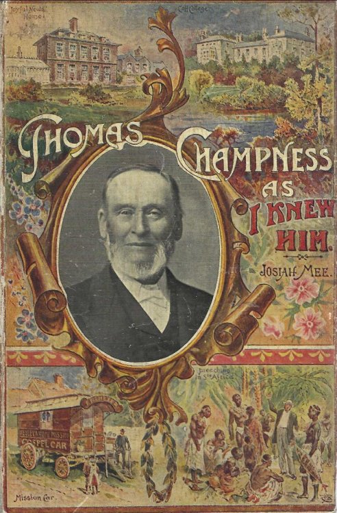 Thomas Champness as I knew him