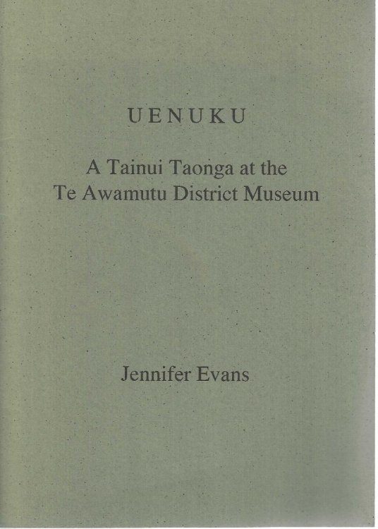 Uenuku: A Tainui Taonga At The Te Awamutu District Museum