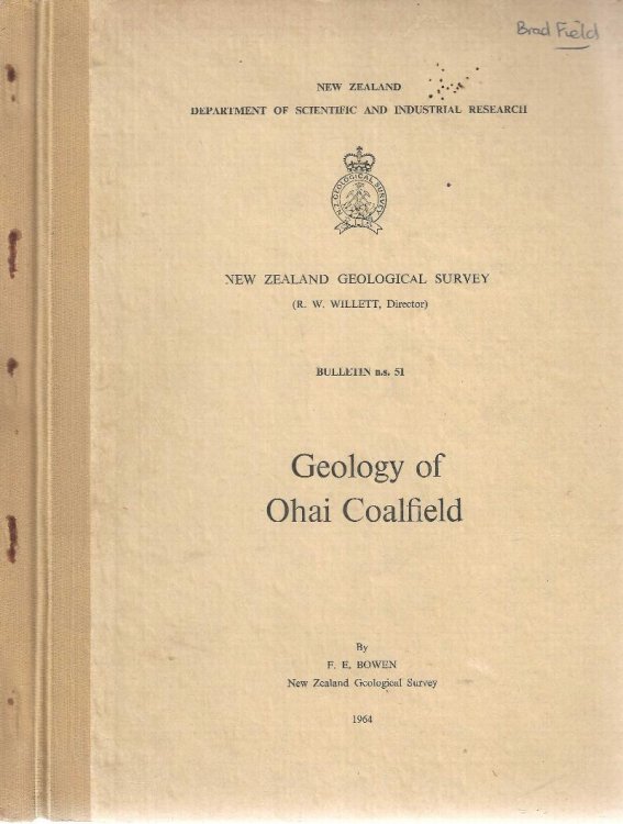 Geology of Ohai Coalfield. New Zealand Geological Survey Bulletin 51