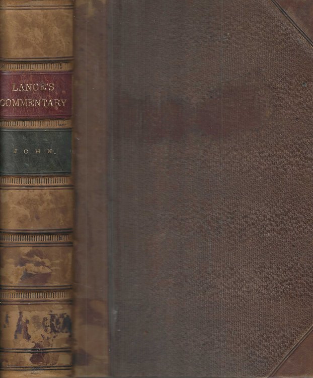 The Gospel according to John. [A Commentary on the Holy Scriptures: Critical, Doctrinal, and Homiletical, with special reference to ministers and students]
