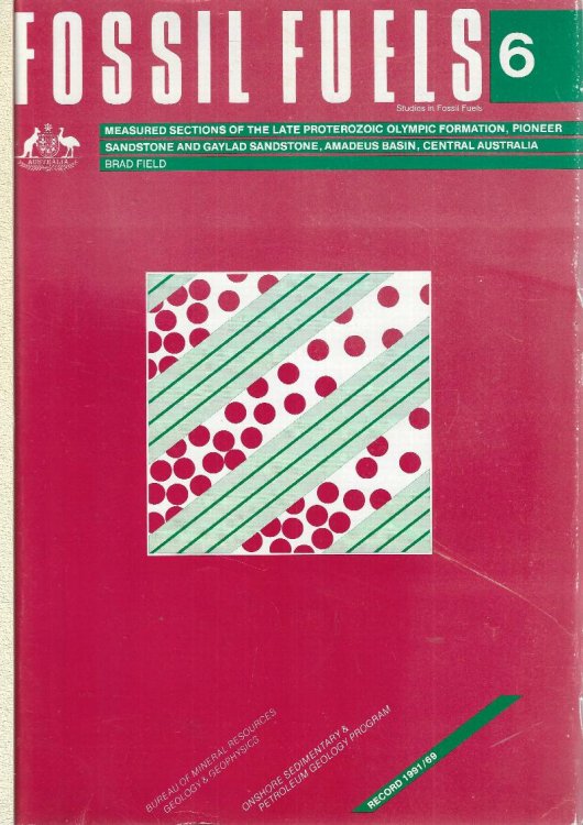 Measured Sections of the Late Proterozoic Olympic Formation, Pioneer Sandstone and Gaylad Sandstone, Amadeus Basin, Central Australia. BMR Record 1991/69