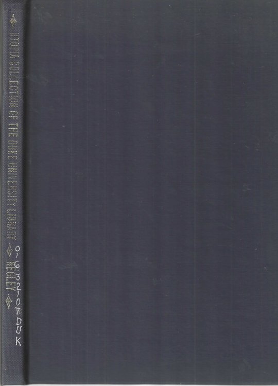 Utopia Collection of the Duke University Library