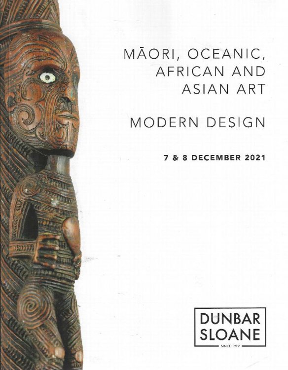 Maori, Oceanic, African and Asian Art, Modern Design - 7 & 8 December 2021
