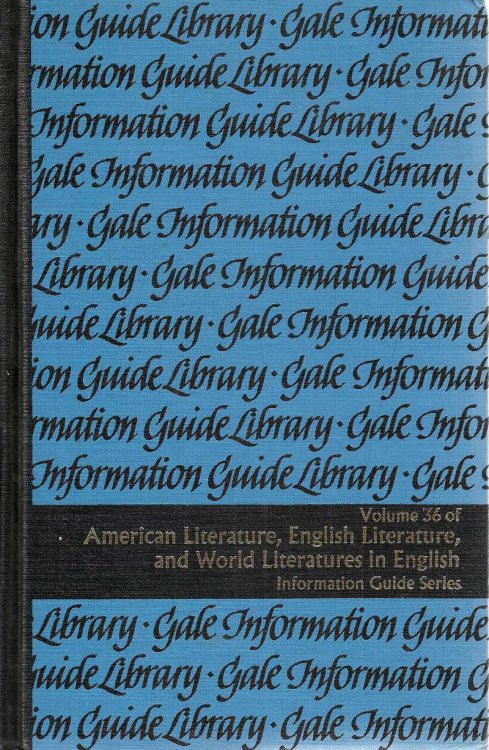 Indian Literature in English, 1827-1979: A Guide to Information Sources
