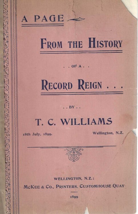 A page from the history of a record reign