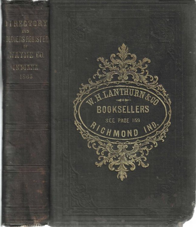Directory and Soldiers' Register of Wayne County, Indiana