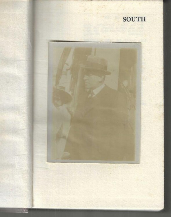 South. The Story of Shackleton's 1914 - 1917 Expedition. [With an original photograph of Shackleton from 1924]